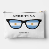 Pochette À Accessoires Nom personnalisé ARGENTINE Shades (Verso)