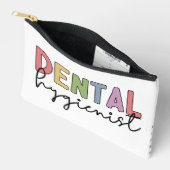 Pochette À Accessoires Nom personnalisé Dental Hygienist RDH Cadeaux (Ouvrir)