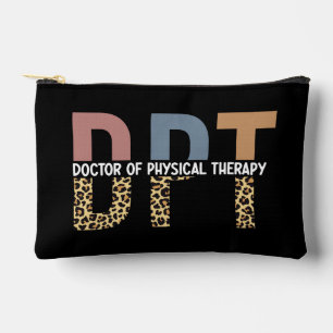 Pochette À Accessoires Nom personnalisé DPT Doctor of Physical Therapy Ch