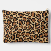 Pochette À Accessoires Nom personnalisé du Motif Leopard Seamless (Verso)