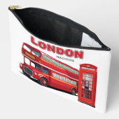 Pochette À Accessoires Nom personnalisé Londres Angleterre (Ouvrir)