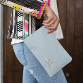 Pochette À Accessoires Nom personnalisé Monogramme