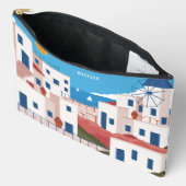 Pochette À Accessoires Nom personnalisé Mykonos Grèce (Ouvrir)