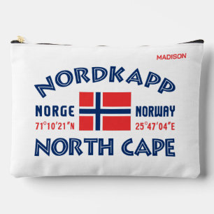 Pochette À Accessoires Nom personnalisé Nordkapp Norvège