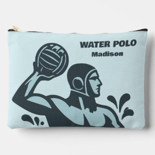 Pochette À Accessoires Nom personnalisé Water Polo