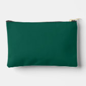 Pochette À Accessoires Nom vert moderne (Verso)