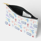 Pochette À Accessoires Nourriture côtière italienne (Ouvrir)