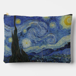 Pochette À Accessoires Nuit étoilée, peinture à l'huile, Vincent Van Gogh