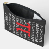 Pochette À Accessoires Numéro Phi (Ouvrir)
