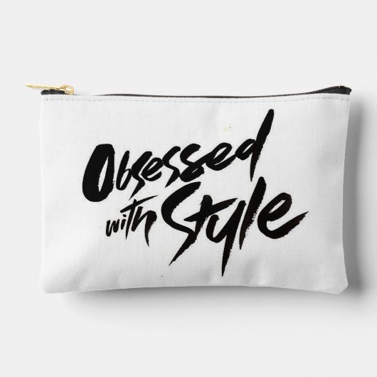 Pochette À Accessoires Obsédée Par Le Style (Recto)