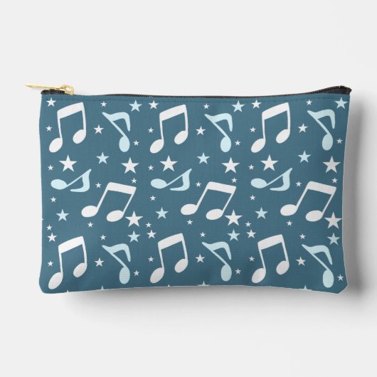 Pochette À Accessoires Océan de musique modelé (Recto)