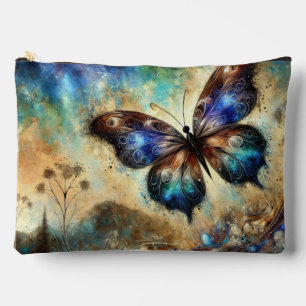 Pochette À Accessoires Œuvre d'art fantastique représentant un papillon c