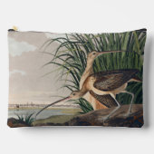 Pochette À Accessoires Oiseau de Courlis à long bec Audubon (Recto)