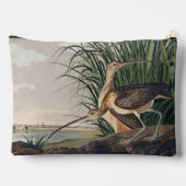 Pochette À Accessoires Oiseau de Courlis à long bec Audubon (Verso)