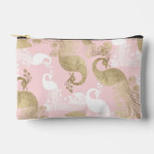 Pochette À Accessoires Oiseau royal rose (Recto)