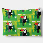 Pochette À Accessoires Oiseau tropical du Toucan (Verso)