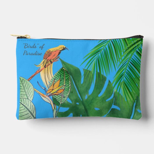 Pochette À Accessoires "Oiseaux" de Paradis (Recto)