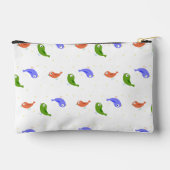 Pochette À Accessoires Oiseaux multicolores (Verso)