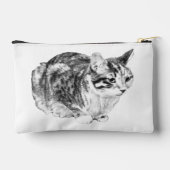 Pochette À Accessoires Ombrage chic, Tabby Travel Muse (Verso)