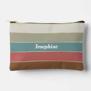 Pochette À Accessoires or brun Couleur été personnalisé Blocs