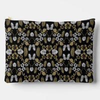 Or Floral Tropical Motif