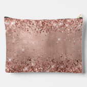 Pochette À Accessoires Or rose pailleté (Verso)