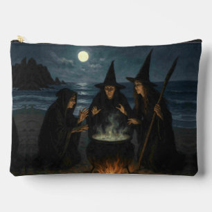 Pochette À Accessoires Orange Halloween Witch