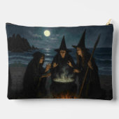 Pochette À Accessoires Orange Halloween Witch (Verso)