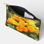 Pochette À Accessoires Orange Marigolds Pouch (Ouvrir)