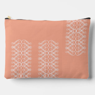 Pochette À Accessoires Orange pâle grand