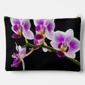 Pochette À Accessoires Orchidée blanche et violette (Verso)