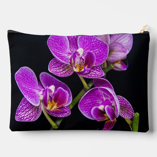 Pochette À Accessoires Orchidée violette (Verso)