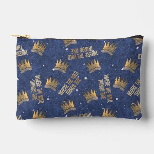 Pochette À Accessoires Où les choses sauvages sont Motifs de la Couronne  (Recto)