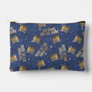 Pochette À Accessoires Où sont les monstres Couronne et Étoiles Motif