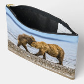 Pochette À Accessoires Ours brun côtier (Ouvrir)