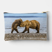 Pochette À Accessoires Ours brun côtier (Verso)