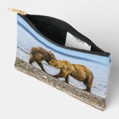 Pochette À Accessoires Ours brun côtier (Ouvrir)