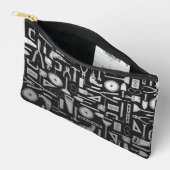 Pochette À Accessoires Outils d'atelier Black & Silver (Ouvrir)