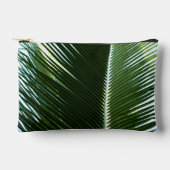 Pochette À Accessoires Overlapping Palm Fronds Tropical Green Abstract (Recto)