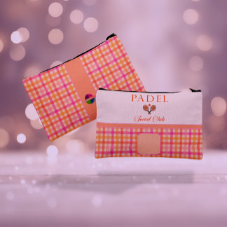 Pochette À Accessoires Padel Cosmetic Bag - Social Club Gingham Brights