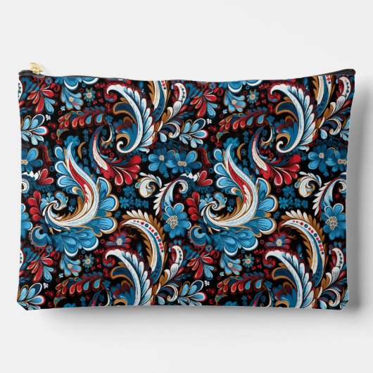 Pochette À Accessoires paisley (Recto)