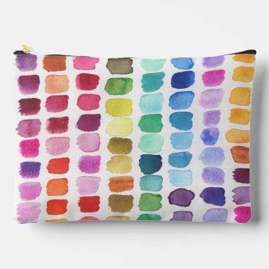 Pochette À Accessoires Palette Joyeuse de Couleurs - Été (Recto)