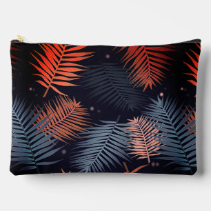 Pochette À Accessoires Palm Feuille Tropical Design
