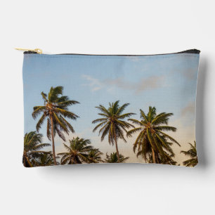 Pochette À Accessoires Palmiers de vacances tropicaux