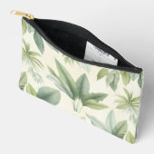 Pochette À Accessoires Palmiers Paradis (Ouvrir)