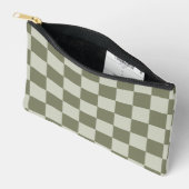 Pochette À Accessoires Panneau de configuration Sage Green (Ouvrir)