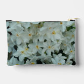 Pochette À Accessoires Paperwhite Narcissus Fleurs blanches délicates (Verso)