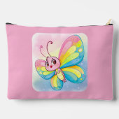 Pochette À Accessoires Papillon arc-en-ciel (Verso)