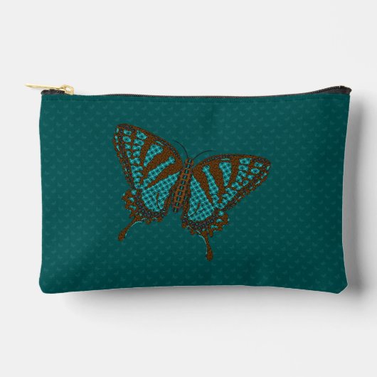 Pochette À Accessoires Papillon indigène Swallowtail (Recto)