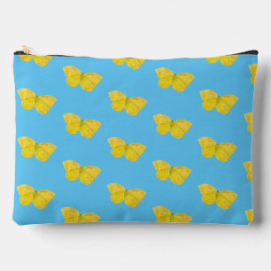 Pochette À Accessoires Papillon jaune Commun Enfants en Pierre